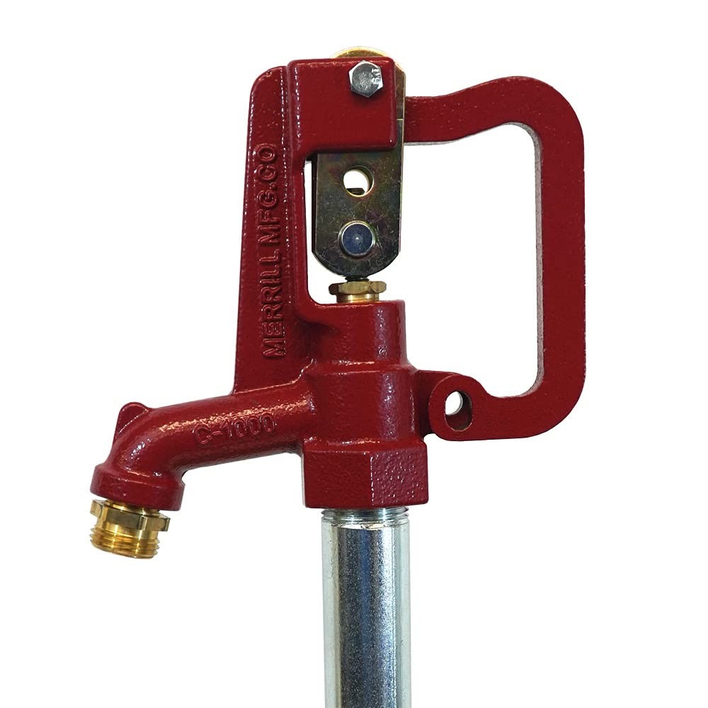 Silver Hose Pipe Fitting 1 Foot Bury 44.5 Total Length 34 Dual Bypass Valve