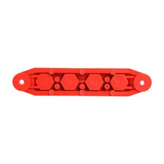 Red & Black 5/16″ 4 Stud Power Distribution Busbar Bus Bar With Cover Fast Ship