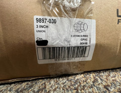 Lasco 3″ Schedule 80 CPVC Union Socket, 9897-030 Light Gray