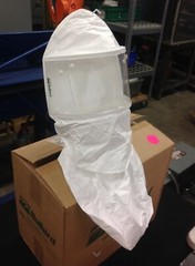 Bullard 20TJN Tychem 2000 QC Hood Dual Bib No Suspension Individual Pack
