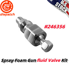 1pcs For Fusion Air Purge AP Spray Gun Spray Foam Gun fluid Valve Kit 246356