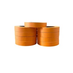 48 Rolls 1″ X 60 Yards Orange Automotive Painters Masking Tape USA MADE BODYSHOP