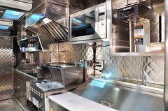 Food Truck & Restaurant Brushed Quilted Stainless Steel Wall Panel, 24Ga 48″x96″