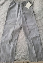 NWT Chef Revival Baggy Pants Houndstooth Cook Work Uniform Knife Steel L 36 38