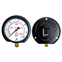 “Ji” Commercial Pressure Gauge, 4″ Dial, 0-28 Kg/Cm², Bottom Entry, MS Body