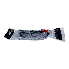 MCR Safety Safety Glasses Black & Silver Frame Clear Lens HL110AF Hellion