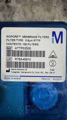 Millipore ATTP02500 Isopore Membrane Filters 0.8um 25mm 100-Pack SEALED