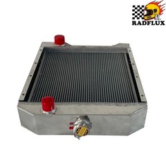 OEM#301877A2 Radiator Fit Case 1840 1845C Diesel Motor Skid Steer Loaders 2 Row