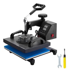 Digital Heat Press Machine T-shirt Sublimation Printer Transfer Pressing 12X10″