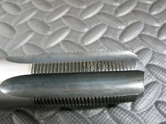1-1/2-12 NF Taper Tap 5fl G-H12, 1-14NS Threaded Shank R&N
