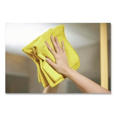 Rubbermaid Commercial 1820580 12″ x 12″ Microfiber Cloths – Yellow (24/PK) New