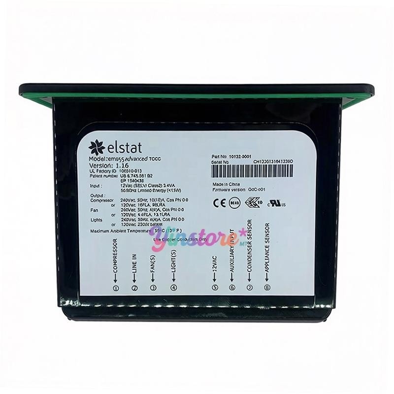 1 pc. Used EMS-55 Showcase Refrigerator Thermostat Temperature Controller *le