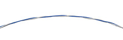 25 Feet – UL Style 1007 / 1569 -2-Cond 20 AWG Twisted Wire No Jacket Blue/White