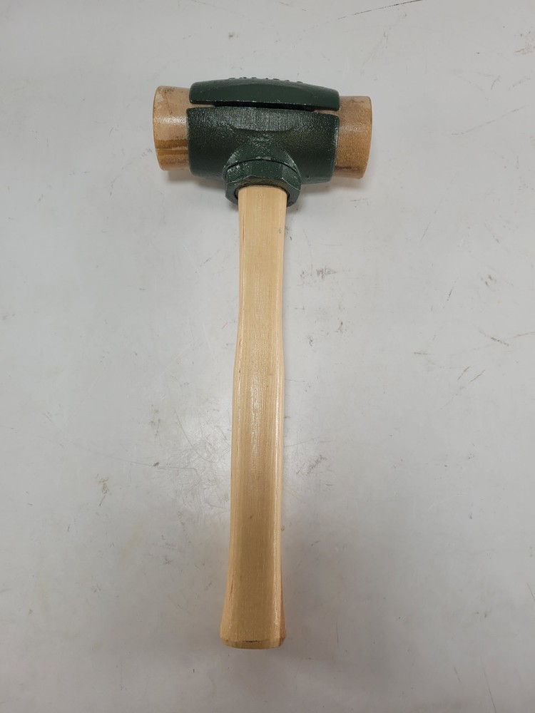 Garland USA 31004 Split Head Hammer 2″ Rawhide Face Size 4