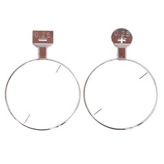 104pcs Trial Lens Set Metal Rim Optical Lens Kit Aluminum Case TLS-104