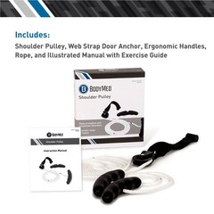 BodyMed Premium Shoulder Pulley – at-Home Rehab System – Over-The-Door
