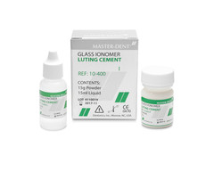 MASTER DENT DENTONICS GLASS IONOMER LUTING CEMENT 15G POWDER & 15ML LIQUID