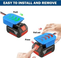 DC 18V to 12V 40A 480W Voltage Regulator Step Down Converter For Bosch Battery