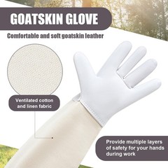 Bee Keeper Suit for Men Women, Bee Suit with Gloves & Veil Hood, Multi-Size L