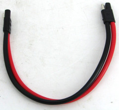 Workman TP-8-1 1′ 2-Pin 8 AWG Polarized Quick Disconnect Bullet Lead CB Radio