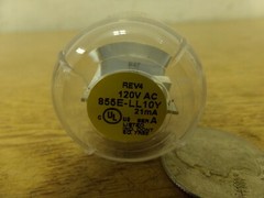 NEW Allen Bradley 855E-LL10Y Light Rev 4 120VA 21MA Series A *FREE SHIPPING*