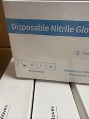 Clear/Translucent Exam/Medical Nitrile Gloves Disposable 4mil 1000PCS Free Ship