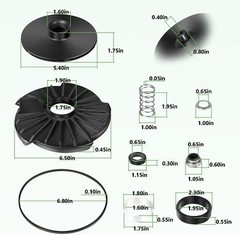 High Quality 023705 2HP Lawn Sprinkler Pump Repair Kit for Multiple Brands