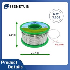 Lead Free Solder WireSn99.3Cu0.7 For Plumbing Solder/Stained Glass/Crafts/Jew…