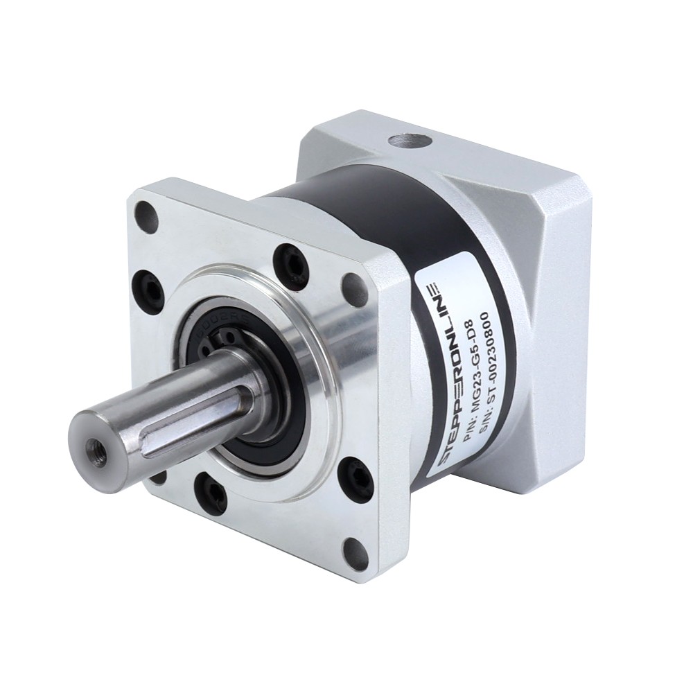 STEPPERONLINE Nema 23 Planetary Gearbox 5:1 Backlash 30arc-min Φ8mm Input