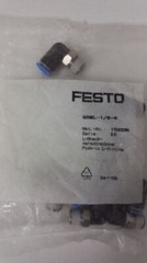 1Bag/10pcs New Festo QSML-1/8-6 153336 Push-In Fitting Free Ship #US