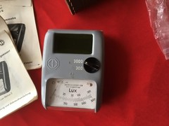 VINTAGE METRAWATT LUXMETER NURNBERG LUXMETRE A.G FUR MESSAPARATE BERN LUX METER