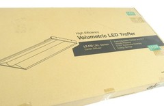 ALEO LED Lighting Volumetric Troffer Center Diffuser Field Adjustable 3500-5000K