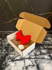 7x4x2 inch Shipping Boxes, White Corrugated Cardboard Box 7”x4”x2”,