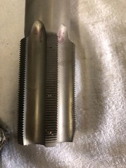 2-1/2″-12 Tap 8-3/4″ long