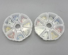 200 Pcs Dental Fiber Post Glass Quartz Teeth Restorative Posts 1.0 1.2 1.4 1.6mm