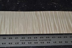 Flame Maple Raw Wood Veneer Sheet 5 x 41 inches 1/42nd BLEMISHED 35137-82