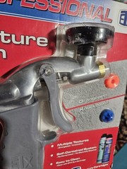 ExperTexture Professional Wall and Ceiling Texture Gun + Can of Orange Peel Foam