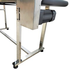 Electric 236×15.7in PVC Belt Industrial Conveyor Machine Speed Adjustable 110V