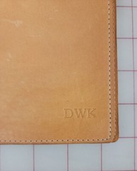 Shinola Journal Ipad Cover Natural Horween Leather USA Notebook 7.5×10.5″