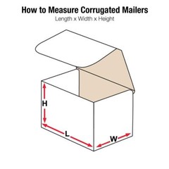 50 Pack Small Shipping Boxes Cardboard 4x3x2 Corrugated Delivery Supplies Strong