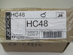 Lithonia Lighting HC48 Shop Light Fixture Hanging Chain & Hook Set, 48″