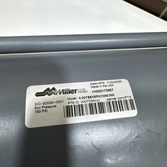 *NEW* Miller Fluid Power 1H000175957 Model 5.00TBEVEPU13A8.500 Cylinder