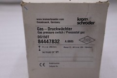 NEW Krom Schroder DG150T Gas Druckwachter Pressure Switch STOCK H426A