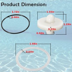710 1″ Repair Kit,901-549 Bonnet + Poppet Assembly For FEBCO 1″ Model 710/715