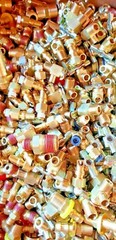 100 BRASS HYDRAULIC AIR , PNEUMATIC, Plumbing FITTINGS LOT OF 1/4 5/16 3/8 1/2