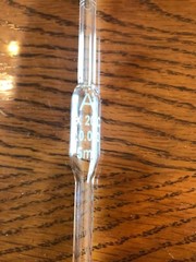 Cole-Parmer Volumetric Pipette/ With One Mark – Class A, CS/12, 5 mL (NEW) Qty-1