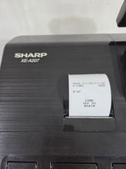 SHARP XE-A207 CASH REGISTER Control System Electronic With Key And Manual Tested