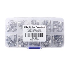 JMU Dental 1st Molar Bands with Pre-Welded Buccal Tubes Slot .022 M Series