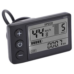 Electric Cycle S866 LCD Display Meter 24V 36V 48V Control Panel With Water XSKK