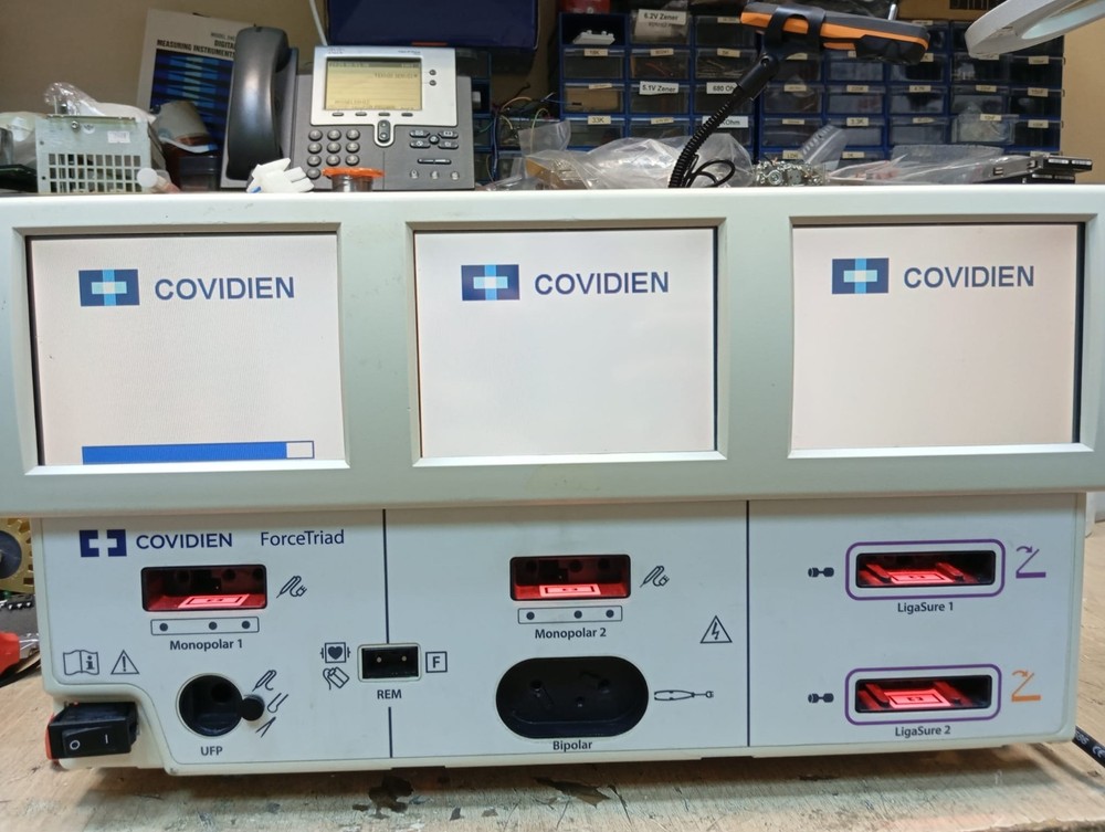 Covidien Force Triad Plastic Front Panel With LCD + Touchscreen/ free shipping